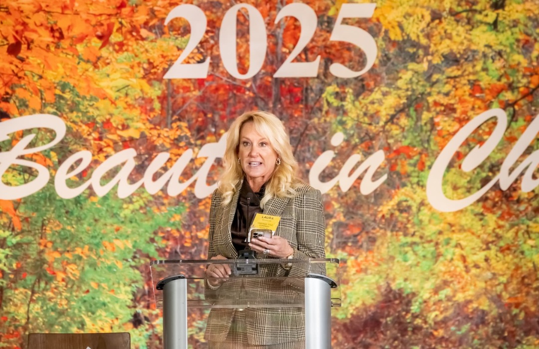 image of women indoors at a multifamily women's conference