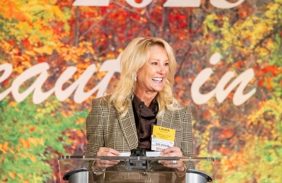 image of women indoors at a multifamily women's conference