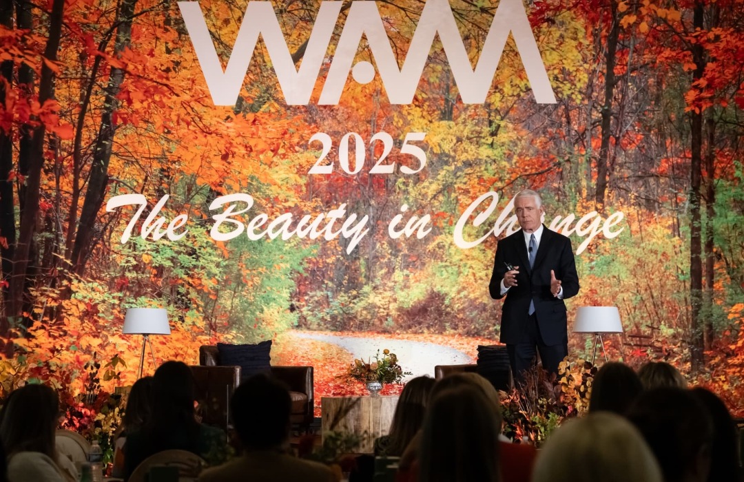 image of women indoors at a multifamily women's conference